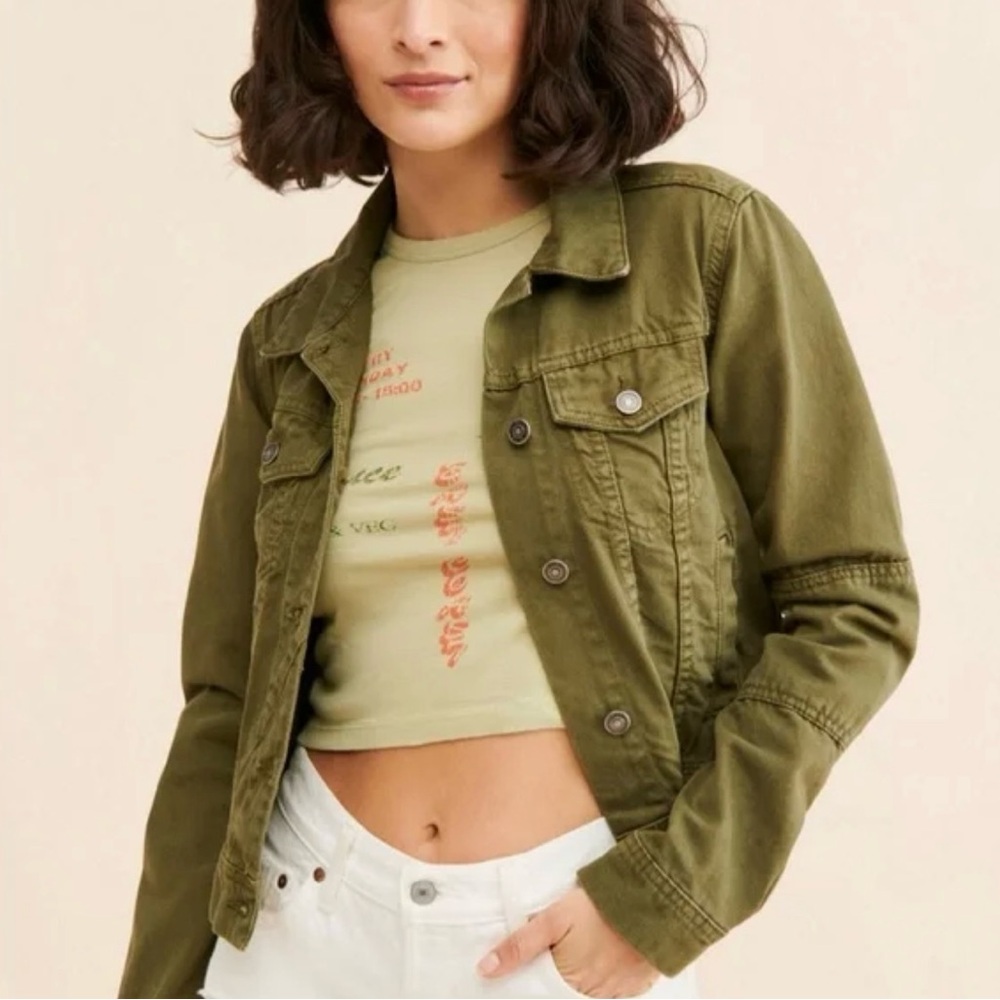 Free People Rumors Denim Jacket